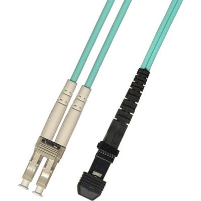 MTRJ equip to LC Multimode 10G 50/125 Mode Conditioning Patch Cable